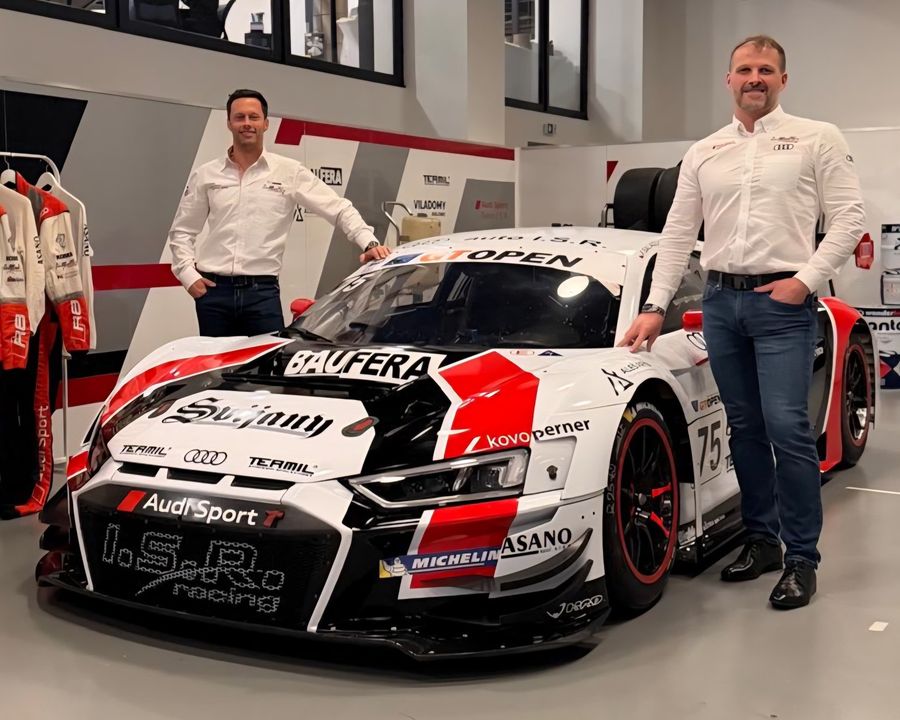 New livery and fresh ambitions for the ISR Racing Audi of Milota-Salaquarda